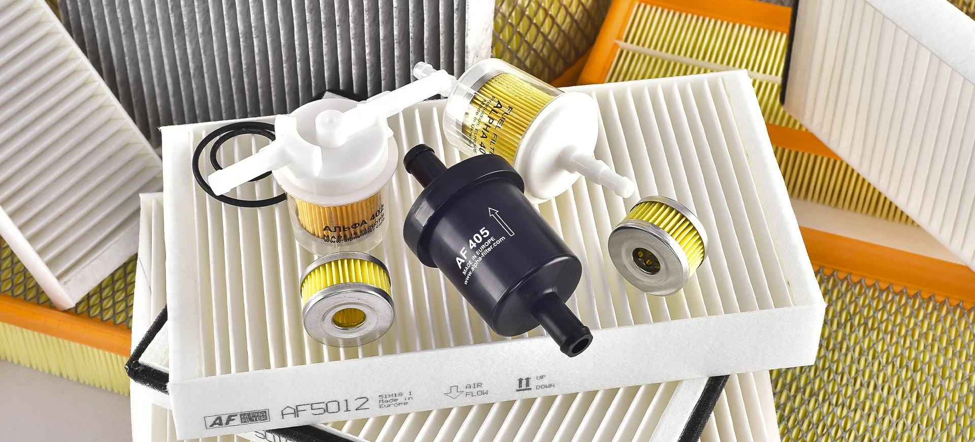 <span>Fuel filters</span><br> ALPHA FILTER